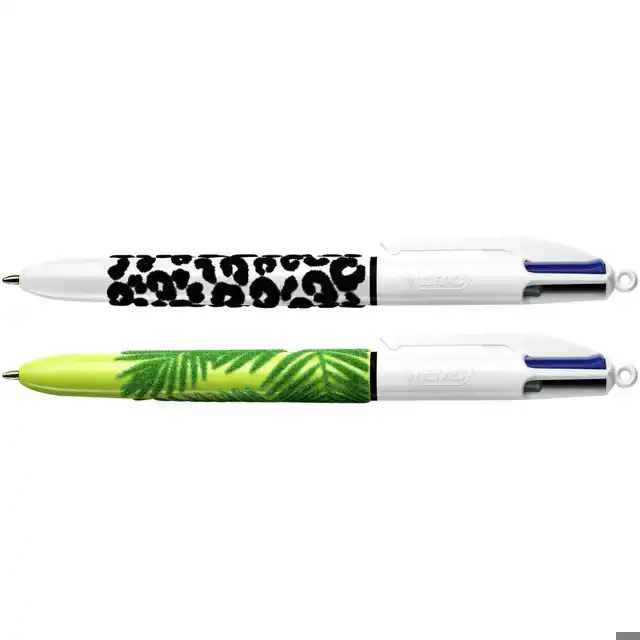 BALPEN BIC 4KLEUREN VELOURS M ASSORTI