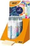 BALPEN BIC 4KLEUREN M BOTONICAL EN TIE