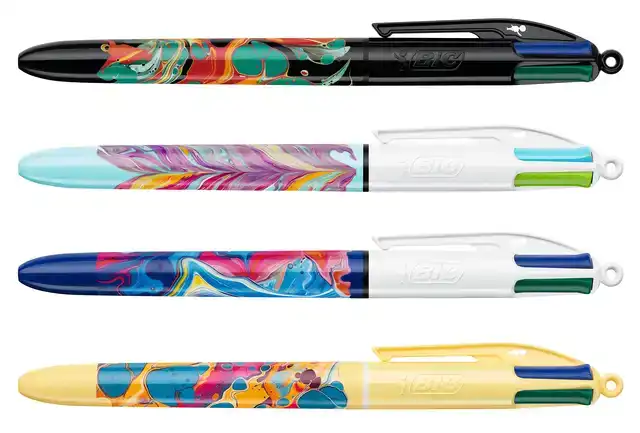 BALPEN BIC 4KLEUREN M HYDRO ASS