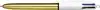BALPEN BIC 4KLEUREN SHINE M GOUD