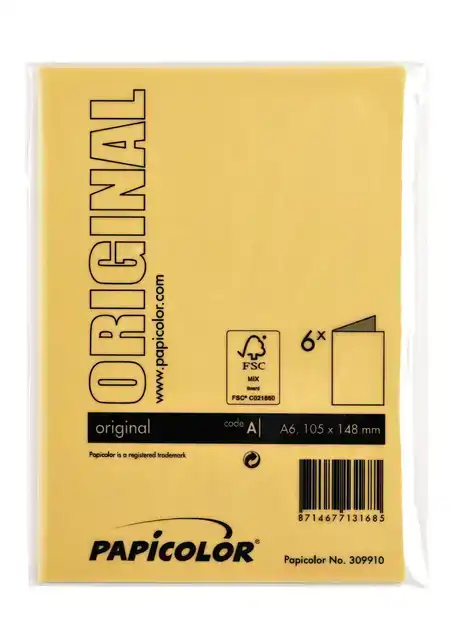 CORRESPONDENTIEKAART PAPI DUBBEL A6