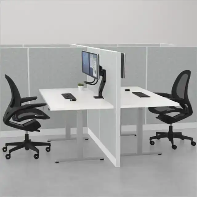 MONITORARM FELLOWES EPPA CROSSBAR ZWART