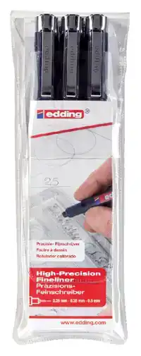 FINELINER EDDING 1800 0.25-0.35-0.5MM