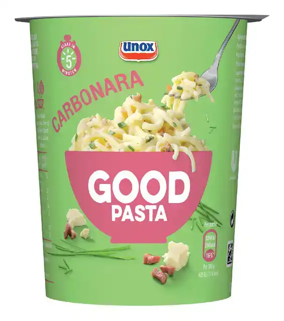 GOOD PASTA UNOX SPAGHETTI CARBONARA CUP