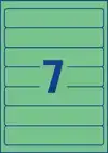 RUGETIKET AZ SMAL 38X192MM ZELFKLEVEND