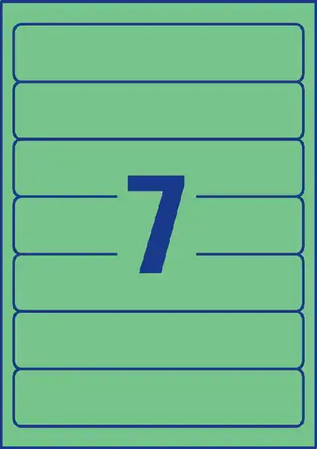 RUGETIKET AZ SMAL 38X192MM ZELFKLEVEND