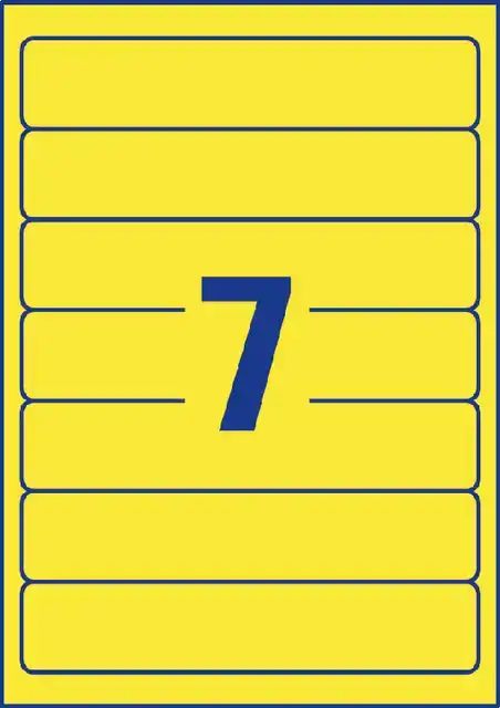 RUGETIKET AVERY SMAL 38X192MM