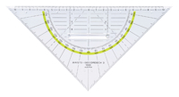 GEODRIEHOEK ARISTO 1555/2 225MM MET
