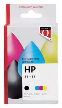 INKTCARTRIDGE QUANTORE HP 56 57 SA342CN