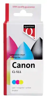 INKTCARTRIDGE QUANTORE CANON CL-511