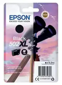 INKTCARTRIDGE EPSON 502XL T02W1 ZWART