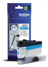 INKTCARTRIDGE BROTHER LC-3237C BLAUW