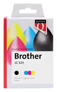 INKTCARTRIDGE QUANTORE BROTHER LC-123