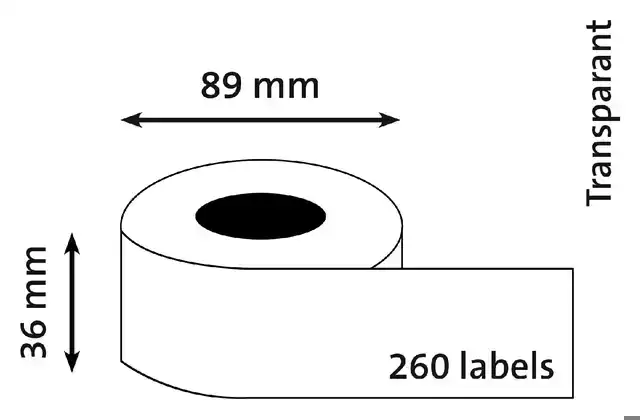 ETIKET DYMO LABELWRITER ADRESSERING