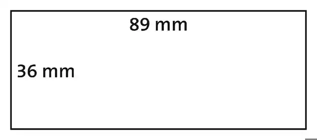 ETIKET DYMO LABELWRITER ADRESSERING