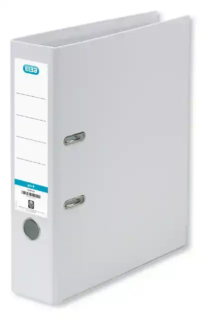 ORDNER ELBA SMART A4 80MM PP WIT