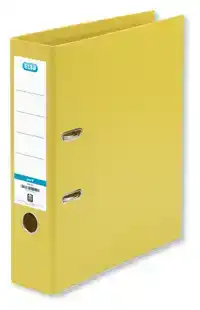 ORDNER ELBA SMART PRO A4 80MM PP GEEL