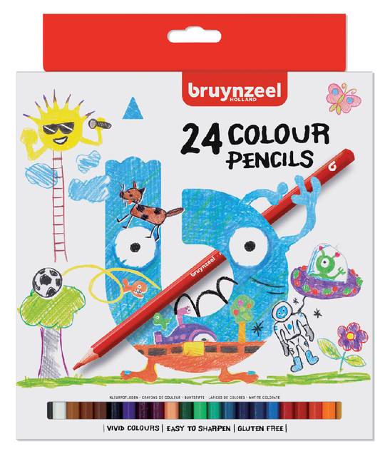 KLEURPOTLODEN BRUYNZEEL KIDS BLISTER A
