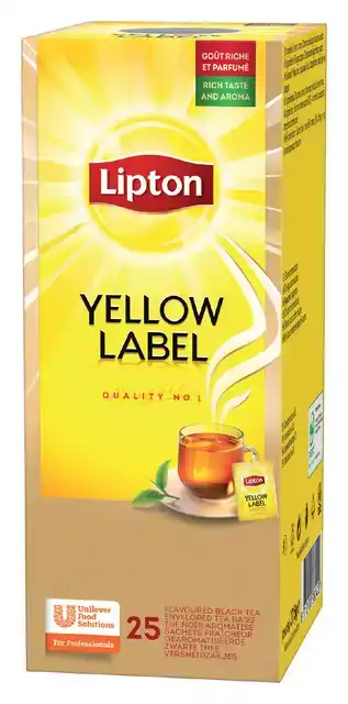 THEE LIPTON YELLOW LABEL 25X1.5GR