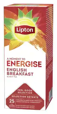 THEE LIPTON ENERGISE ENGLISH BREAKFAST