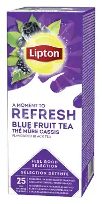 THEE LIPTON REFRESH BLUE FRUIT TEA