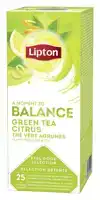 THEE LIPTON BALANCE GREEN TEA CITRUS