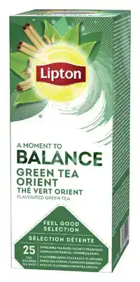 THEE LIPTON BALANCE GREEN TEA ORIENT