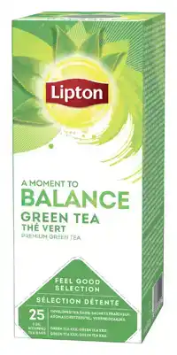 THEE LIPTON BALANCE GREEN TEA 25X1.5GR