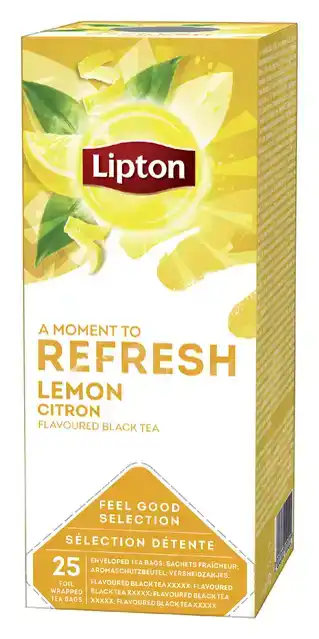 THEE LIPTON REFRESH LEMON 25X1.5GR