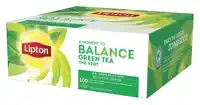 THEE LIPTON BALANCE GREEN TEA 100X1.5GR