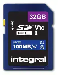 GEHEUGENKAART INTEGRAL SDHC V10 32GB