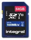 GEHEUGENKAART INTEGRAL SDXC V10 64GB