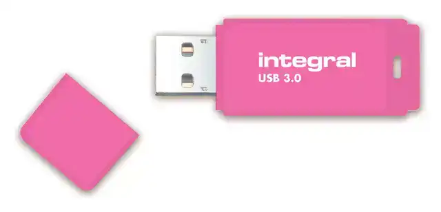 USB STICK 2.0 INTEGRAL 16GB NEON ROZE