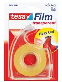 PLAKBAND TESAFILM 33MX19MM TRANSPARANT