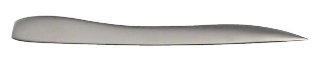BRIEFOPENER 192MM METAAL MAT NIKKEL