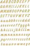 ETIKET HERMA 4152 8MM LETTERS A-Z GOUD
