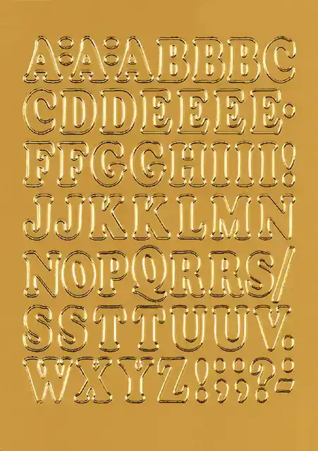 ETIKET HERMA 4183 12MM LETTERS A-Z