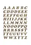 ETIKET HERMA 4192 8MM LETTERS A-Z