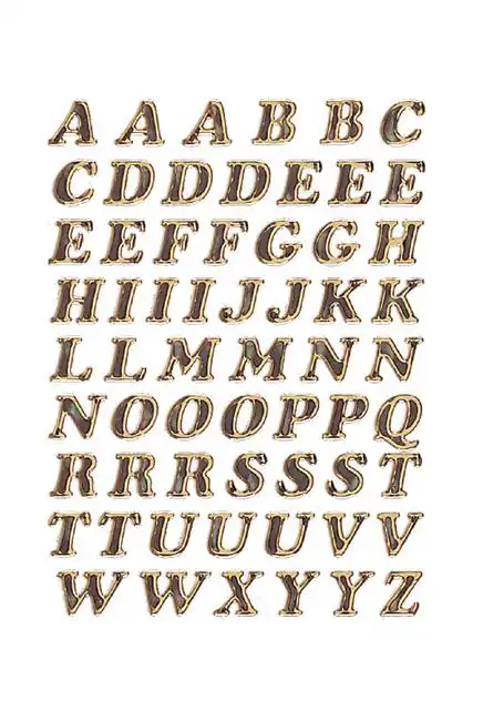ETIKET HERMA 4192 8MM LETTERS A-Z