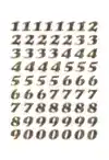 ETIKET HERMA 4193 8MM GETALLEN 0-9