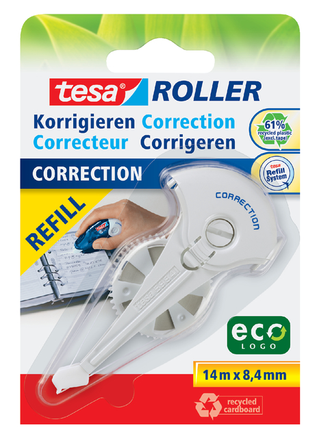 CORRECTIETAPE NAVULLING TESA ECO 8.4MM