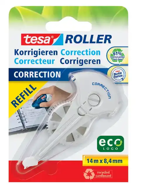 CORRECTIETAPE NAVULLING TESA ECO 8.4MM