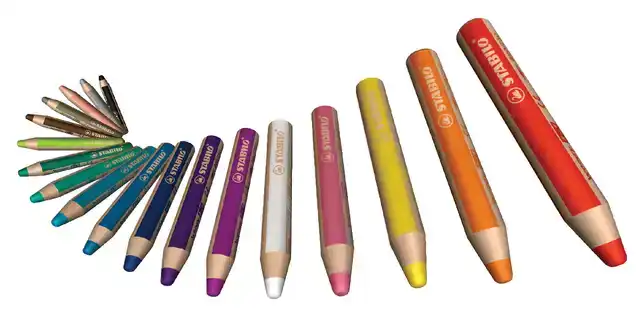 KLEURPOTLOOD STABILO 880 WOODY 3 IN 1