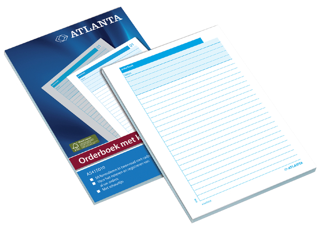 ORDERBOEK DJOIS ATL A5 50X2VEL MET