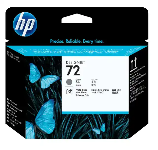 PRINTKOP HP C9380A 72 GRIJS + FOTO
