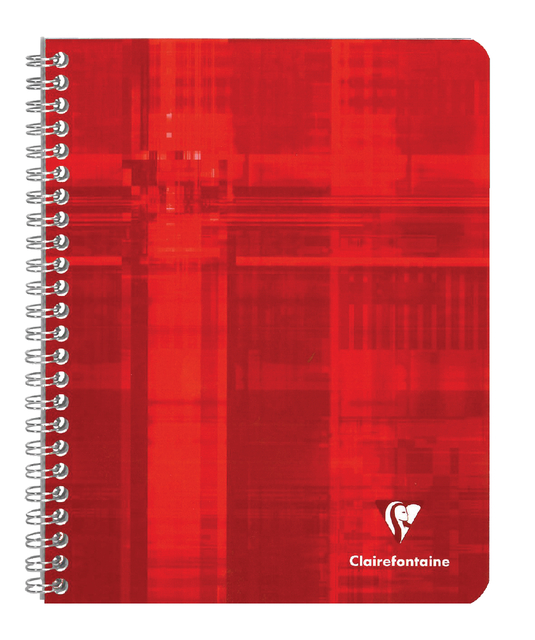 SCHRIFT CLAIREFONTAINE A4 LIJN 100PAG