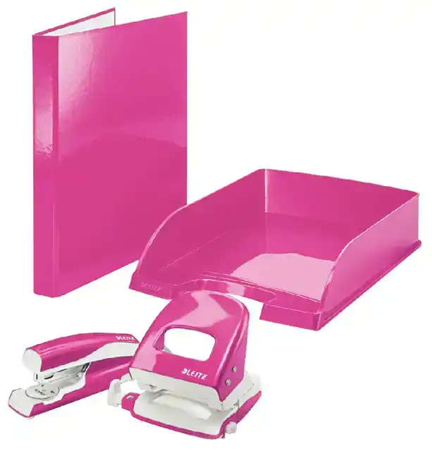 BRIEVENBAK LEITZ WOW A4 ROZE