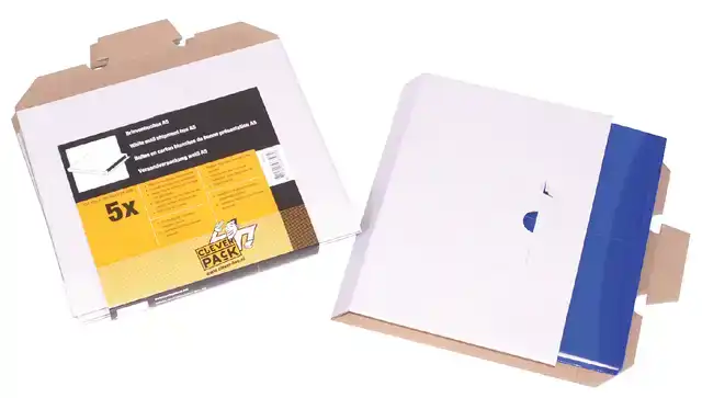 BRIEVENBUSBOX CLEVERPACK A5 KARTON WIT