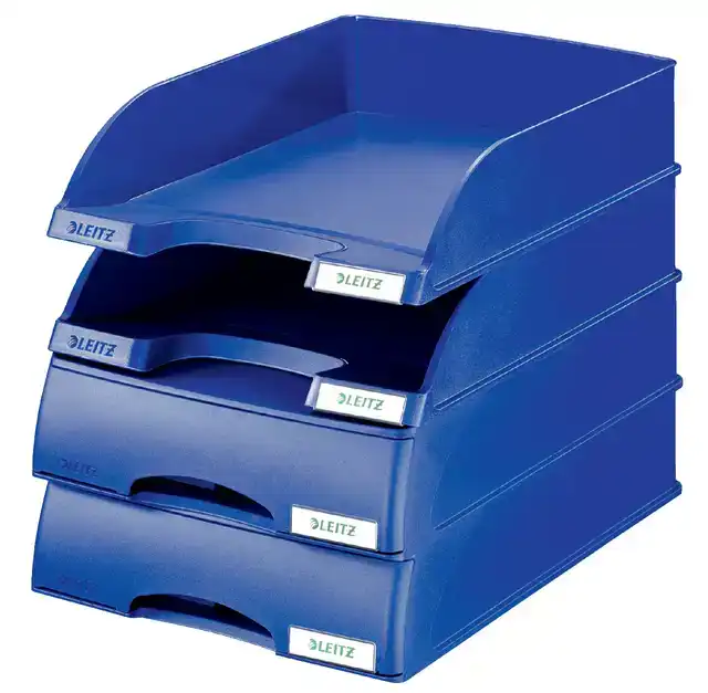 BRIEVENBAK LEITZ PLUS MET LADE A4 MAXI
