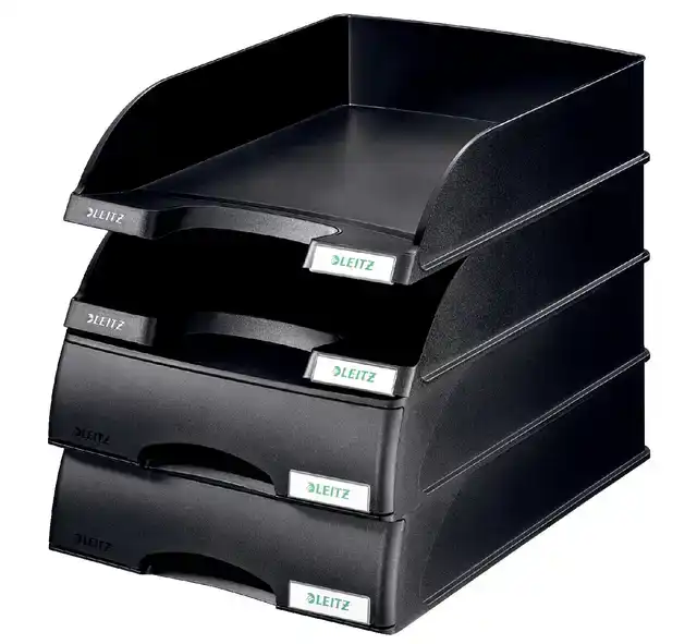 BRIEVENBAK LEITZ PLUS MET LADE A4 MAXI